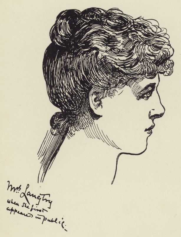 Mme Langtry - Harry Furniss