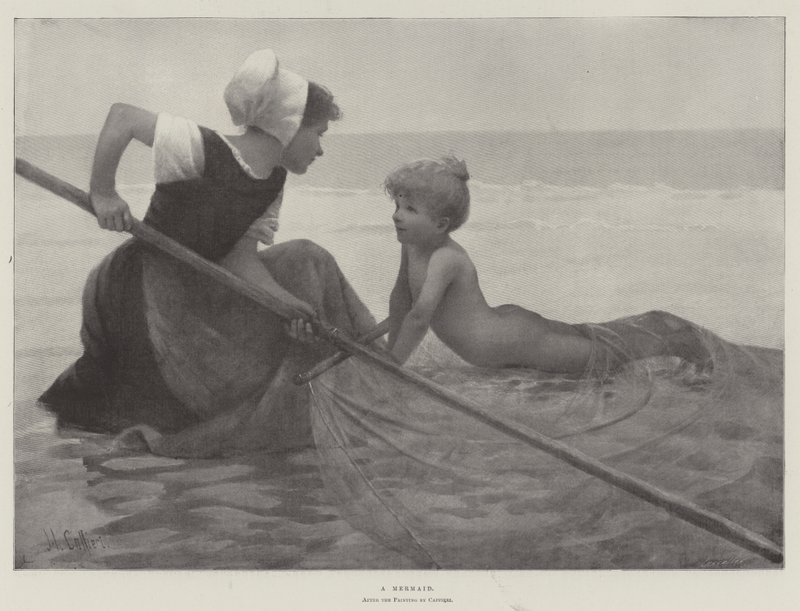 Une sirène - Hector Caffieri
