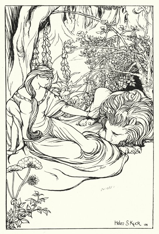 Una et le Lion - Helen S. Kuck