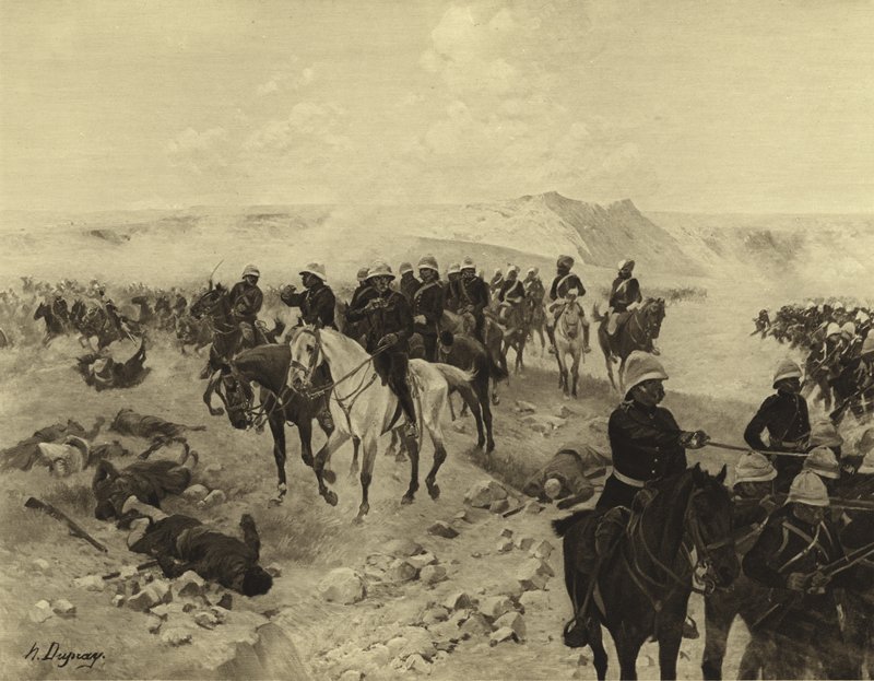 Bataille de Kandahar, 1879 - Henri Louis Dupray
