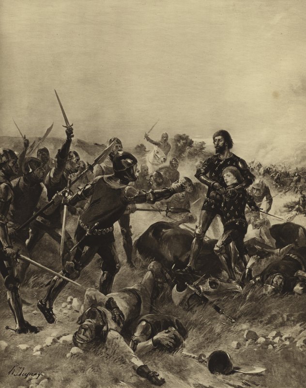 Bataille de Poitiers, 1356 - Henri Louis Dupray