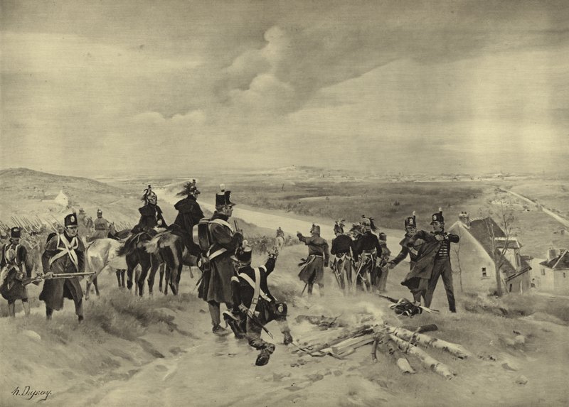 Bataille de Saint-Cloud, 1814 - Henri Louis Dupray
