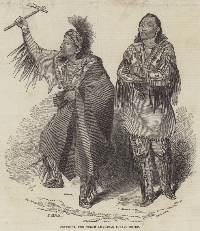 Jockosot, le chef indien nord-américain - Henry Anelay