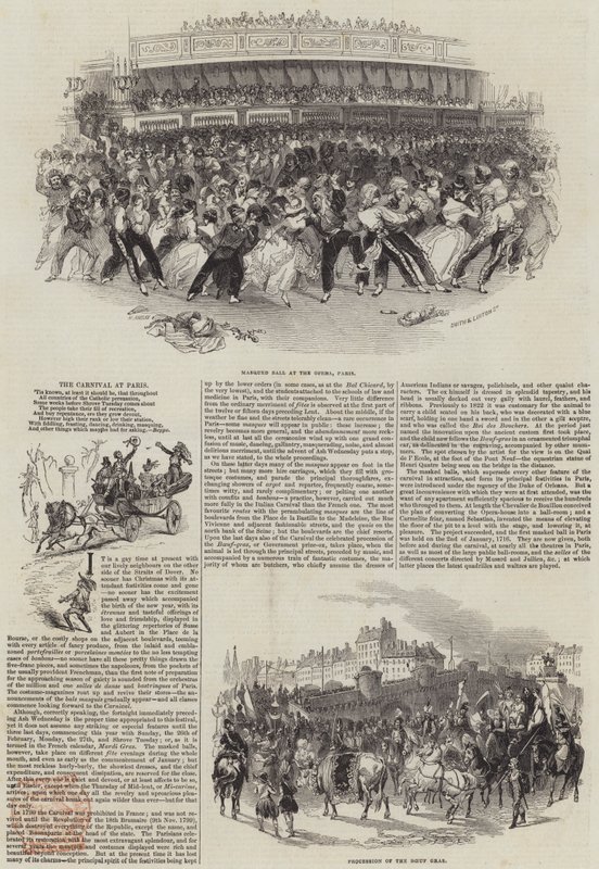 Le carnaval à Paris - Henry Anelay