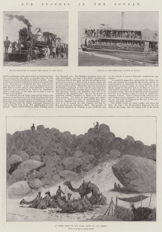 Notre succès au Soudan - Henry Charles Seppings Wright