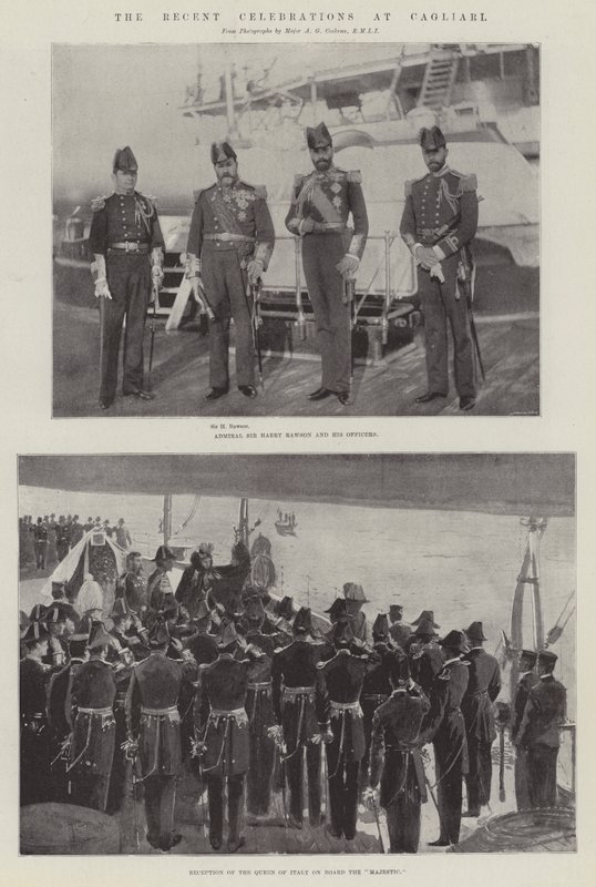 Les récentes célébrations à Cagliari - Henry Charles Seppings Wright
