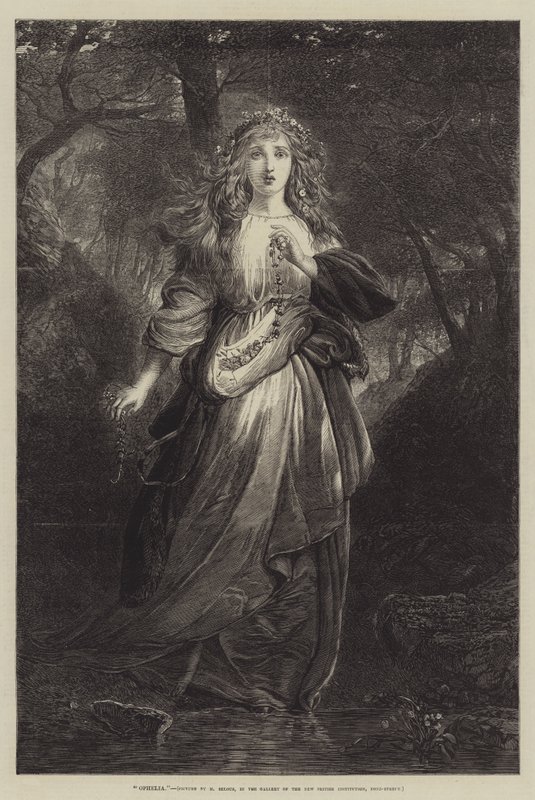 Ophélie - Henry Courtney Selous