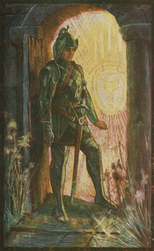 Lancelot à la chapelle - Henry Justice Ford