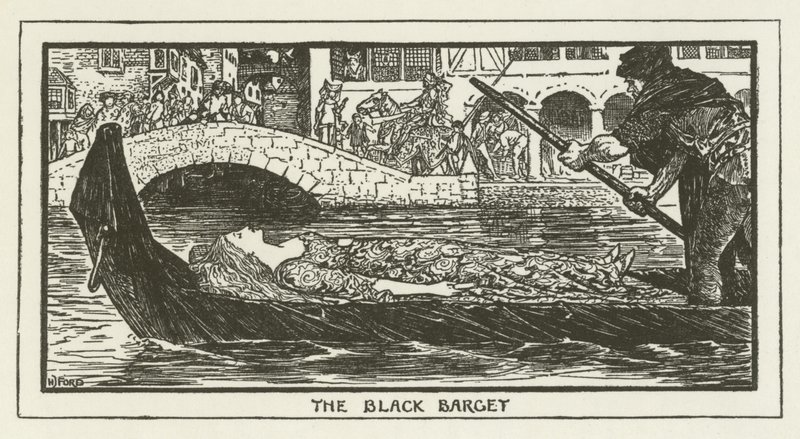 La Barge Noire - Henry Justice Ford