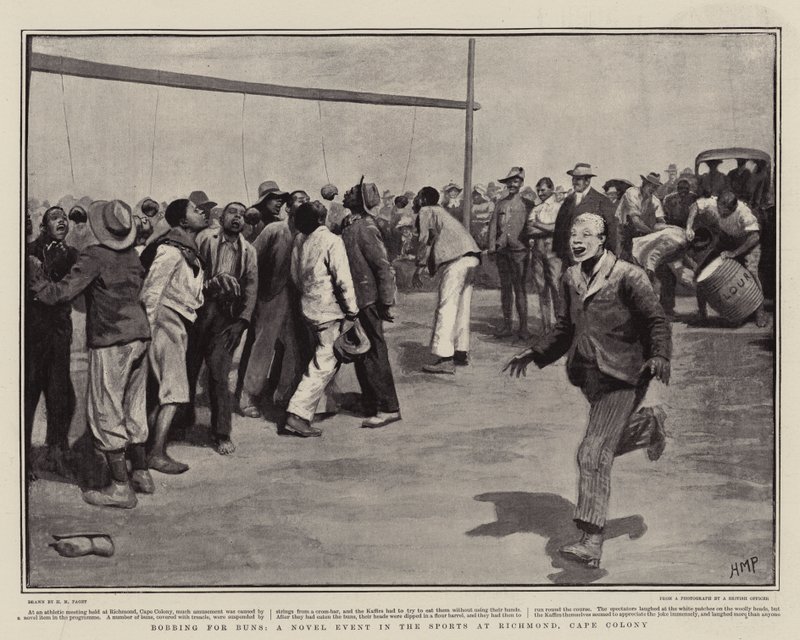 Pêcher des brioches, un événement nouveau dans les sports à Richmond, colonie du Cap - Henry Marriott Paget