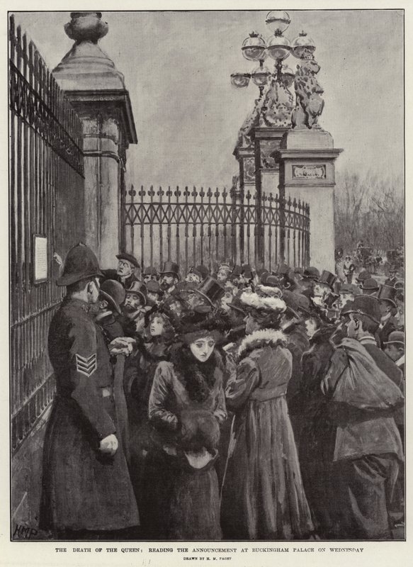 La mort de la reine, lecture de l
