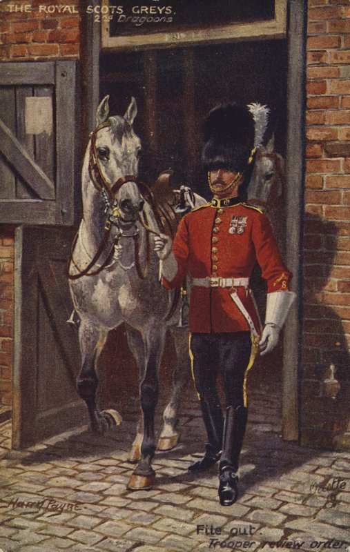 Les Royal Scots Greys - Henry Payne