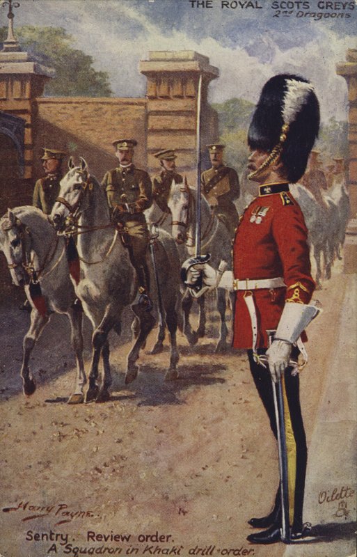 Les Royal Scots Greys - Henry Payne
