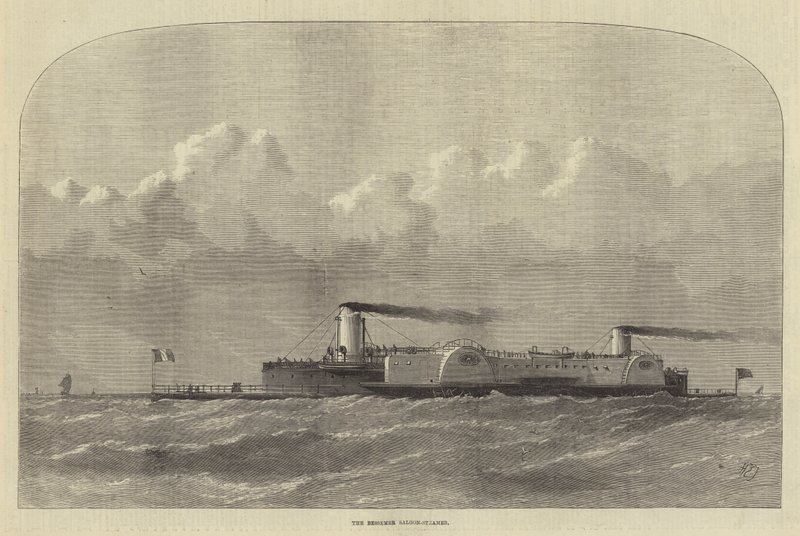 Le salon-steamer Bessemer - Henry Spernon Tozer