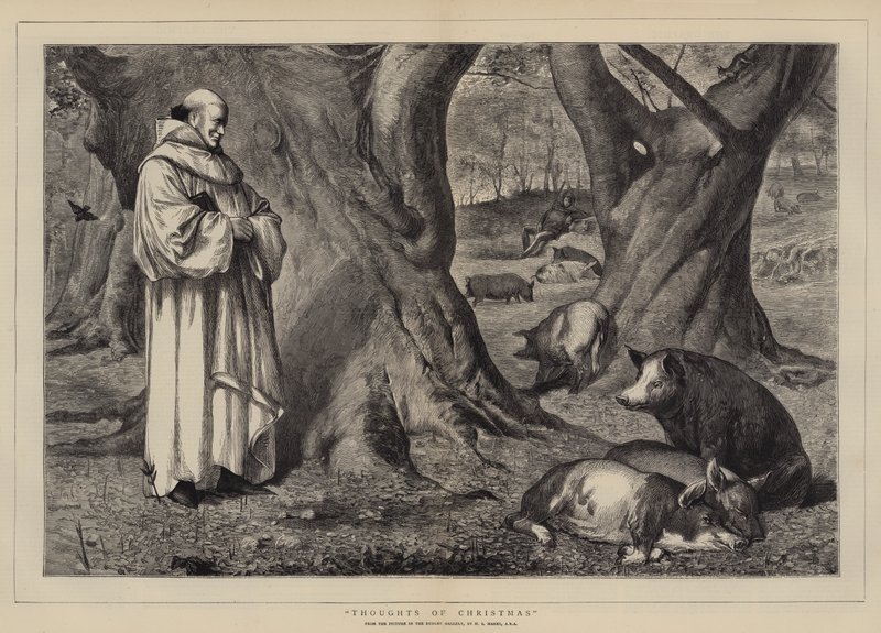 Pensées de Noël - Henry Stacey Marks