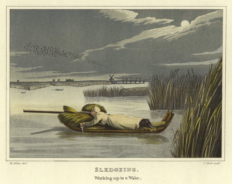 Traîneau (chromolithographie) - Henry Thomas Alken