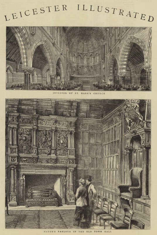 Leicester illustré - Henry William Brewer