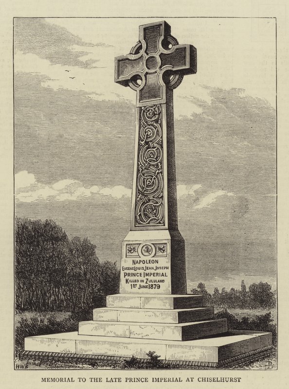 Mémorial au défunt Prince Impérial à Chiselhurst - Henry William Brewer