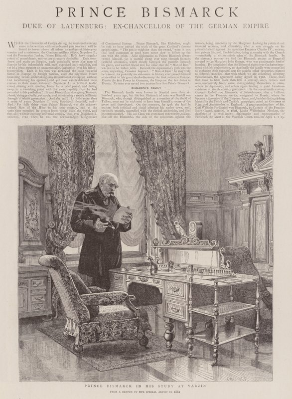 Prince Bismarck - Henry William Brewer
