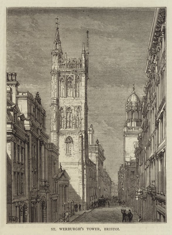 Tour de St Werburgh, Bristol - Henry William Brewer