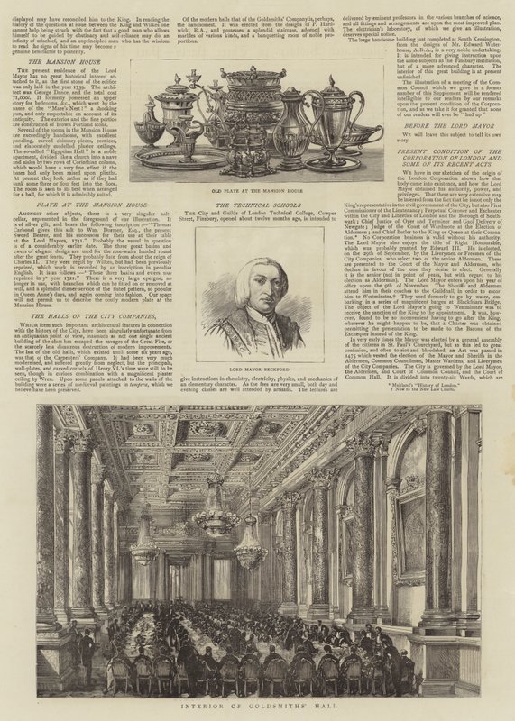 La Corporation de Londres - Henry William Brewer