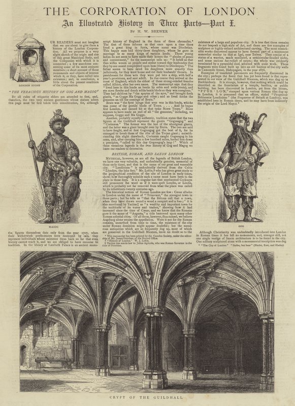 La Corporation de Londres - Henry William Brewer