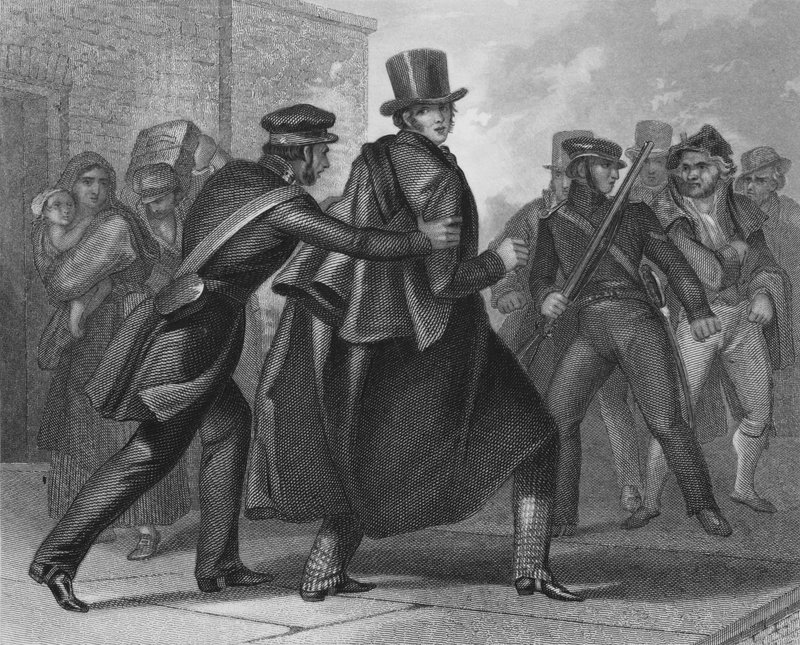 Arrestation du leader politique nationaliste irlandais William Smith O