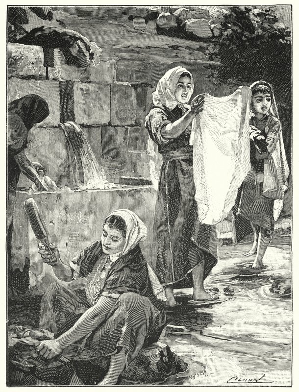 Fontaine à Lifta en Samarie - Henry Andrew Harper