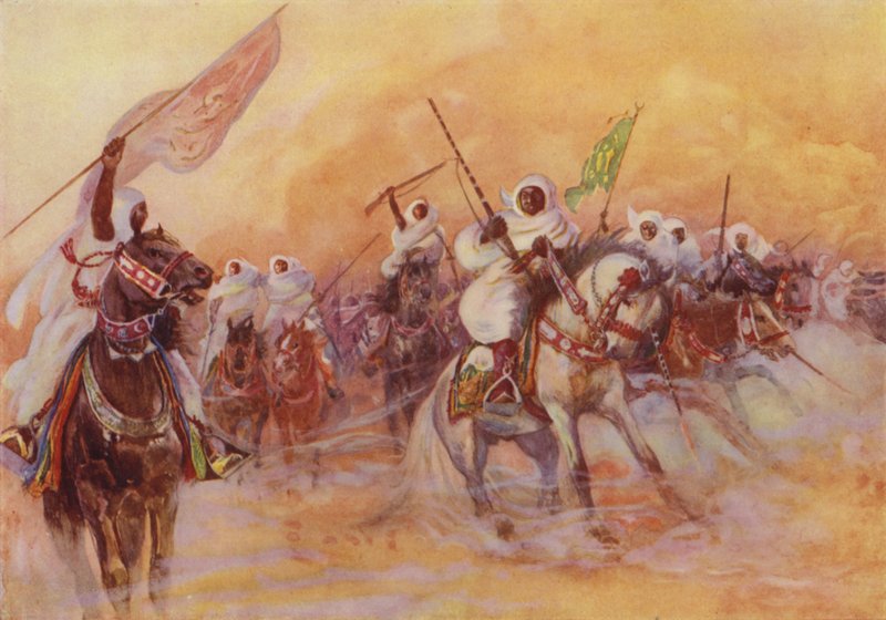 Jeu de poudre, Maroc - Henry Charles Seppings Wright