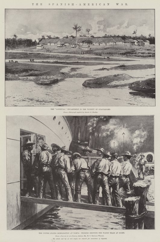 La Guerre Hispano-Américaine - Henry Charles Seppings Wright