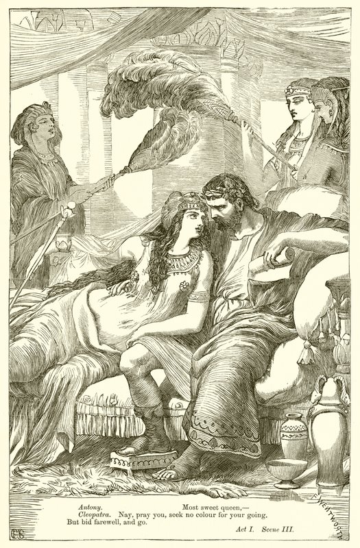 Antoine et Cléopâtre - Henry Courtney Selous