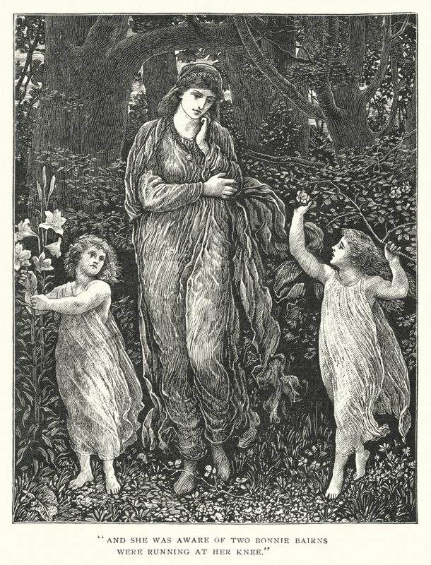 Les jolis enfants (gravure) - Henry Holiday