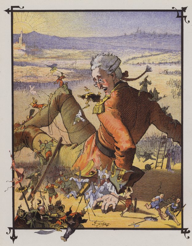 Gulliver à Lilliput - Henri Jules Jean Geoffroy
