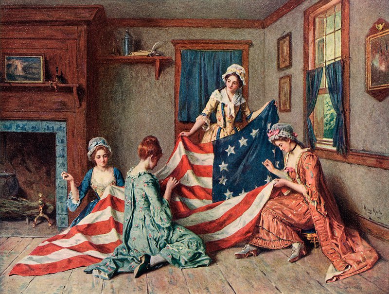 Naissance du drapeau - Henry Mosler