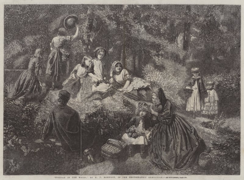 Vacances dans les bois - Henry Peach Robinson