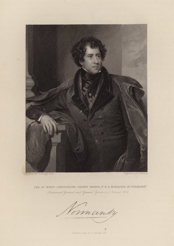 Le très honorable Constantine Henry Phipps - Henry Perronet Briggs