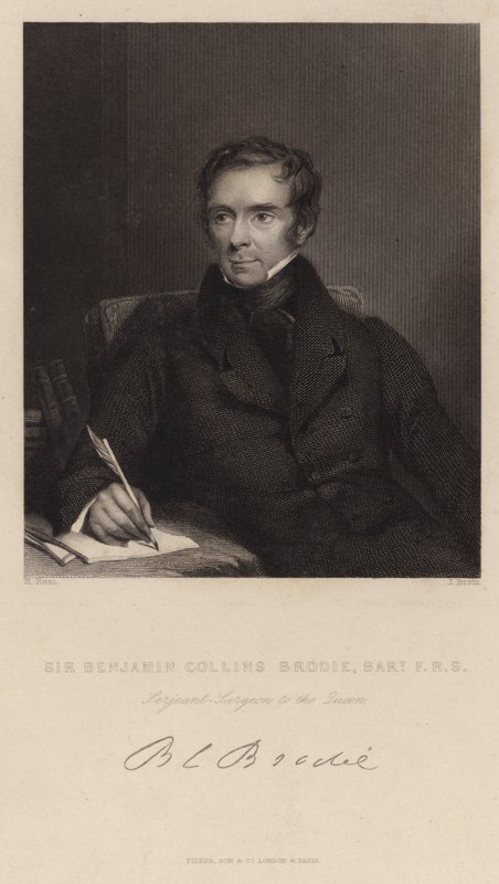 Portrait de Sir Benjamin Collins Brodie - Henry Room