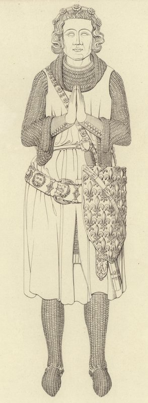 Effigie de Charles Comte d