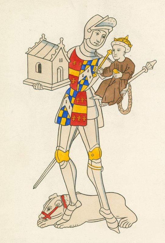 Richarde de Beauchamp, Comte de Warwick 1483-5 - Henry Shaw