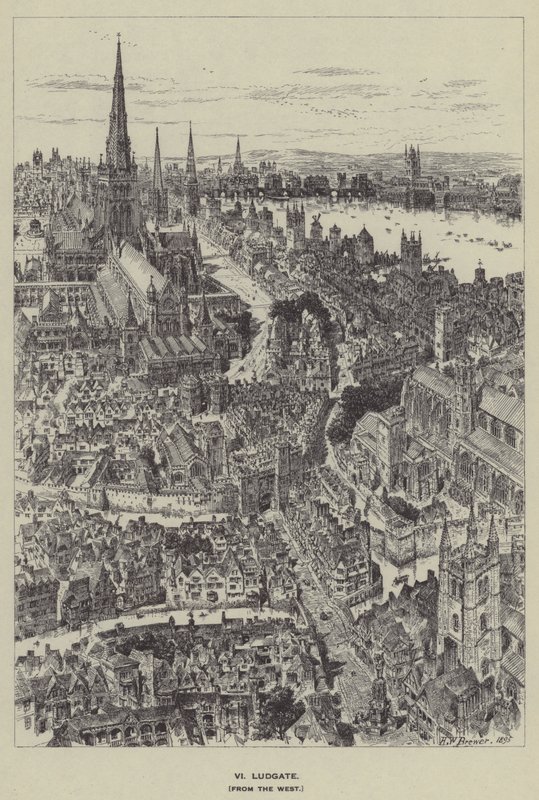Ludgate, depuis l