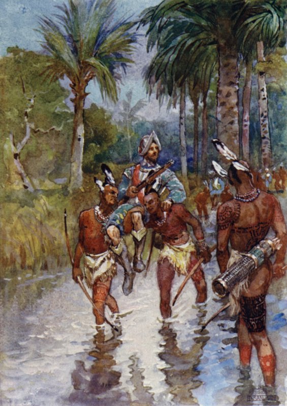 Une marche à travers les marais - Henry after Sandham
