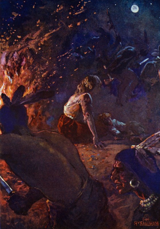 Réjouissances indiennes - Henry after Sandham