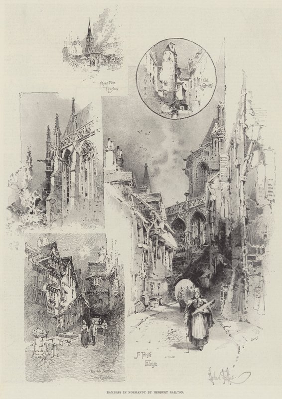 Promenades en Normandie - Herbert Railton