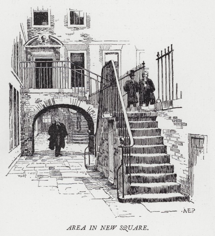 Area in New Square - Herbert (after) Railton