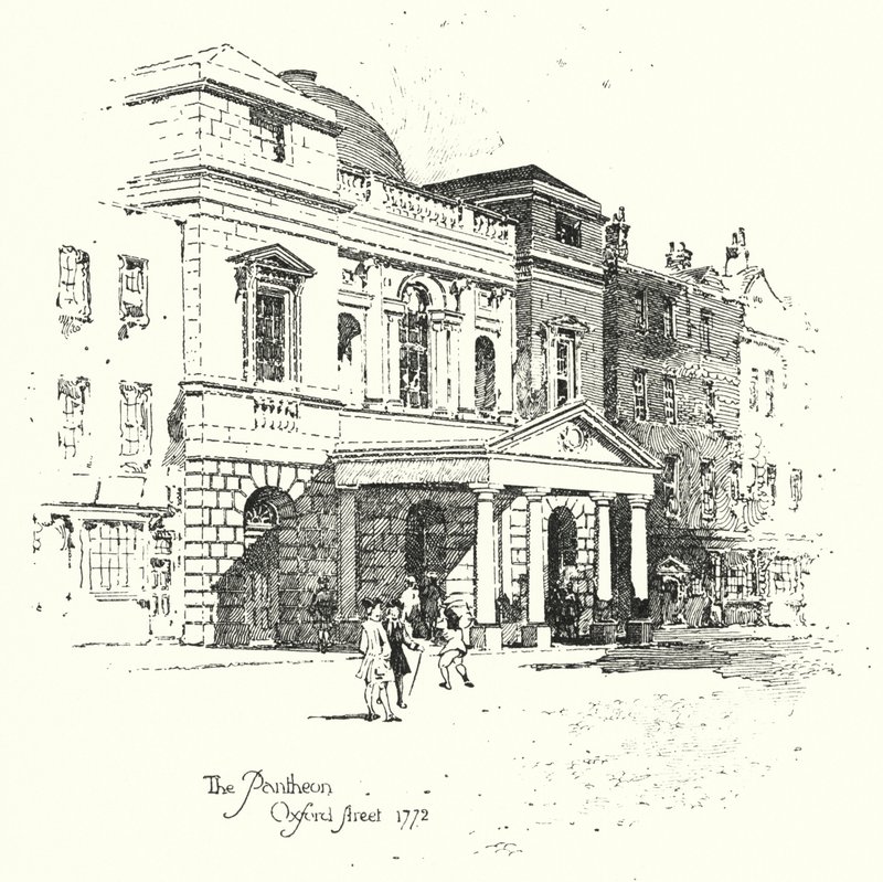 Le Panthéon, Oxford Street, Londres - Herbert (after) Railton