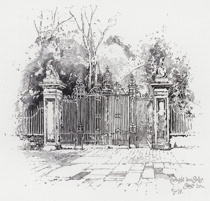 Portes en fer forgé, Gray