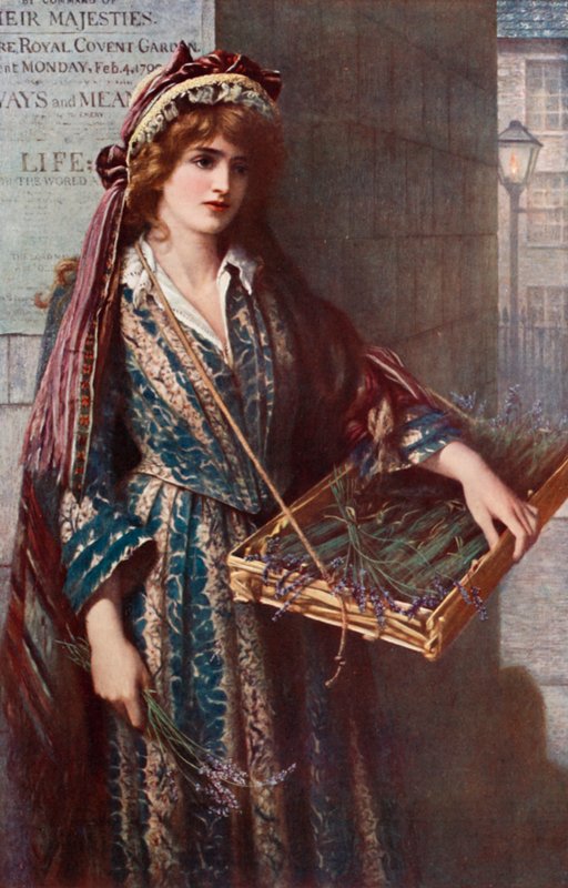 Douce Lavande - Herbert Gustave Schmalz