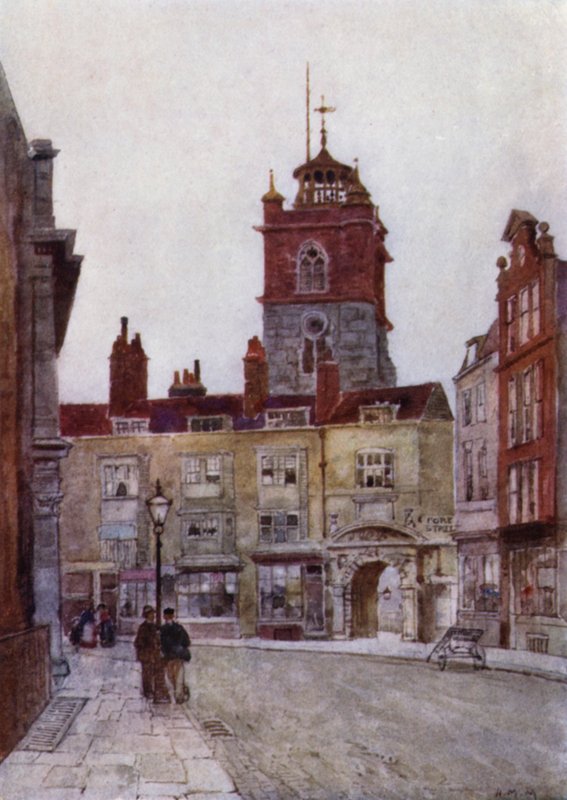 St Giles, Cripplegate - Herbert Menzies (after) Marshall