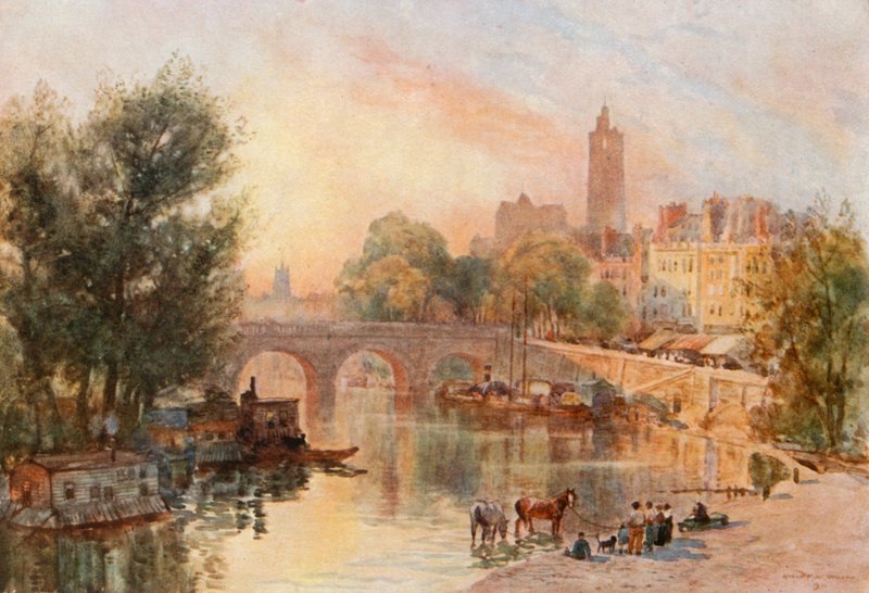 Le Pont Marie, Paris - Herbert Menzies Marshall