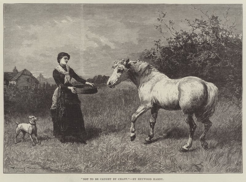 Ne pas être attrapé par la paille - Heywood Hardy